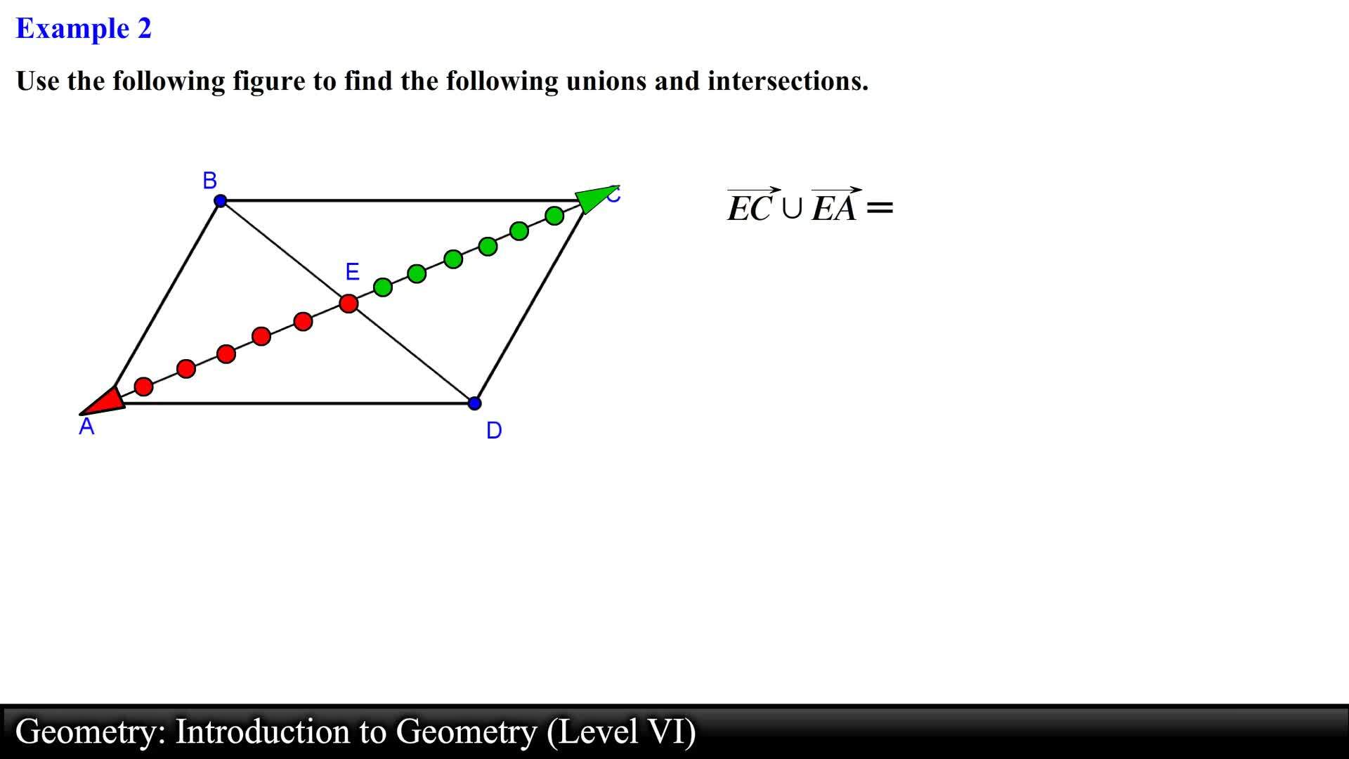 Geometry: Introduction to Geometry (Level 6 of 7)